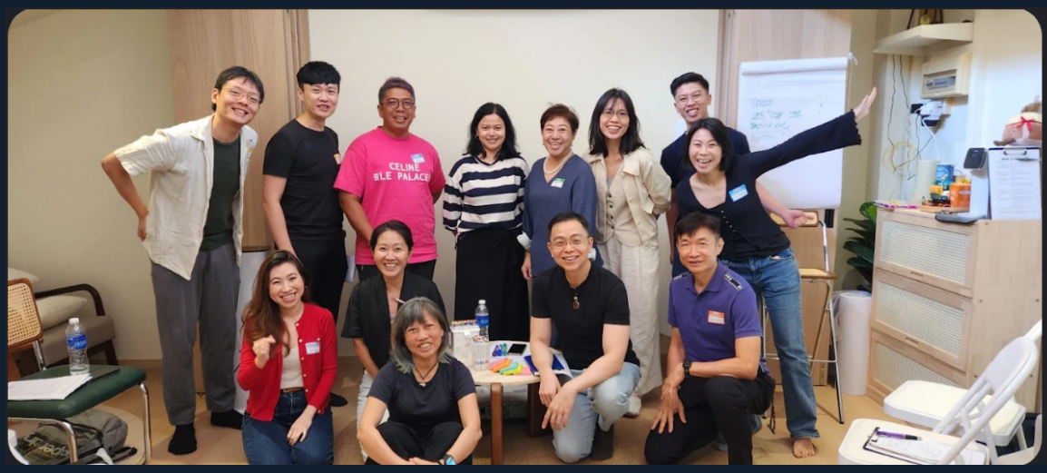 Zai Fadillah with the NLP Master Practitioner Licensing cohort trained by Stuart Tan